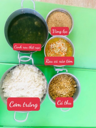 Thực đơn Tuần 2 tháng 12 năm 2024