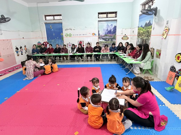 Hoạt động: Sinh hoạt chuyên môn cấp trường lần 2.