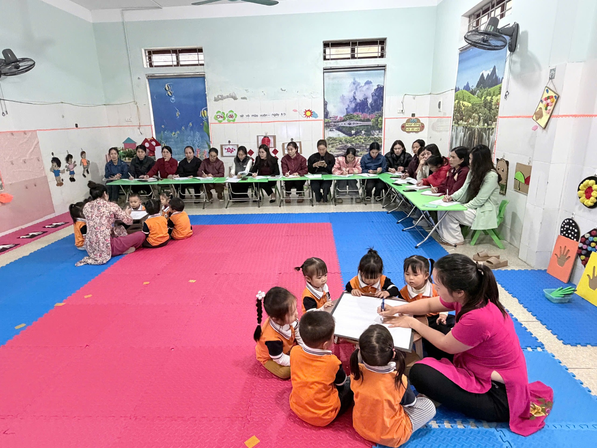 Hoạt động: Sinh hoạt chuyên môn cấp trường lần 2.